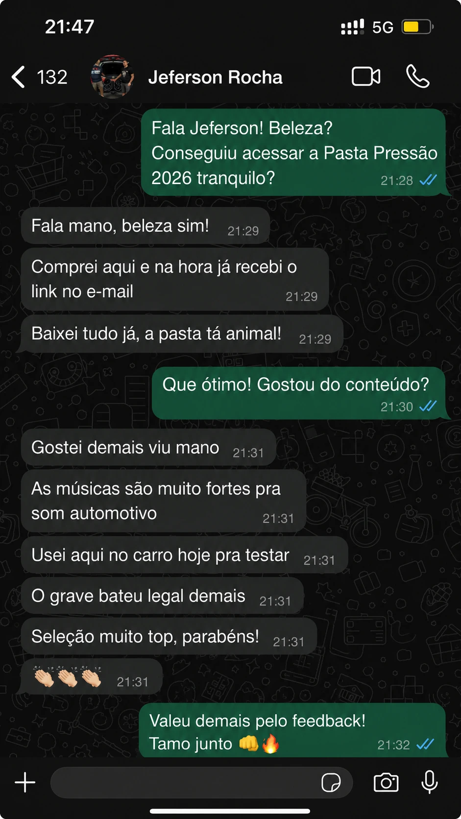 Depoimento Jeferson Rocha