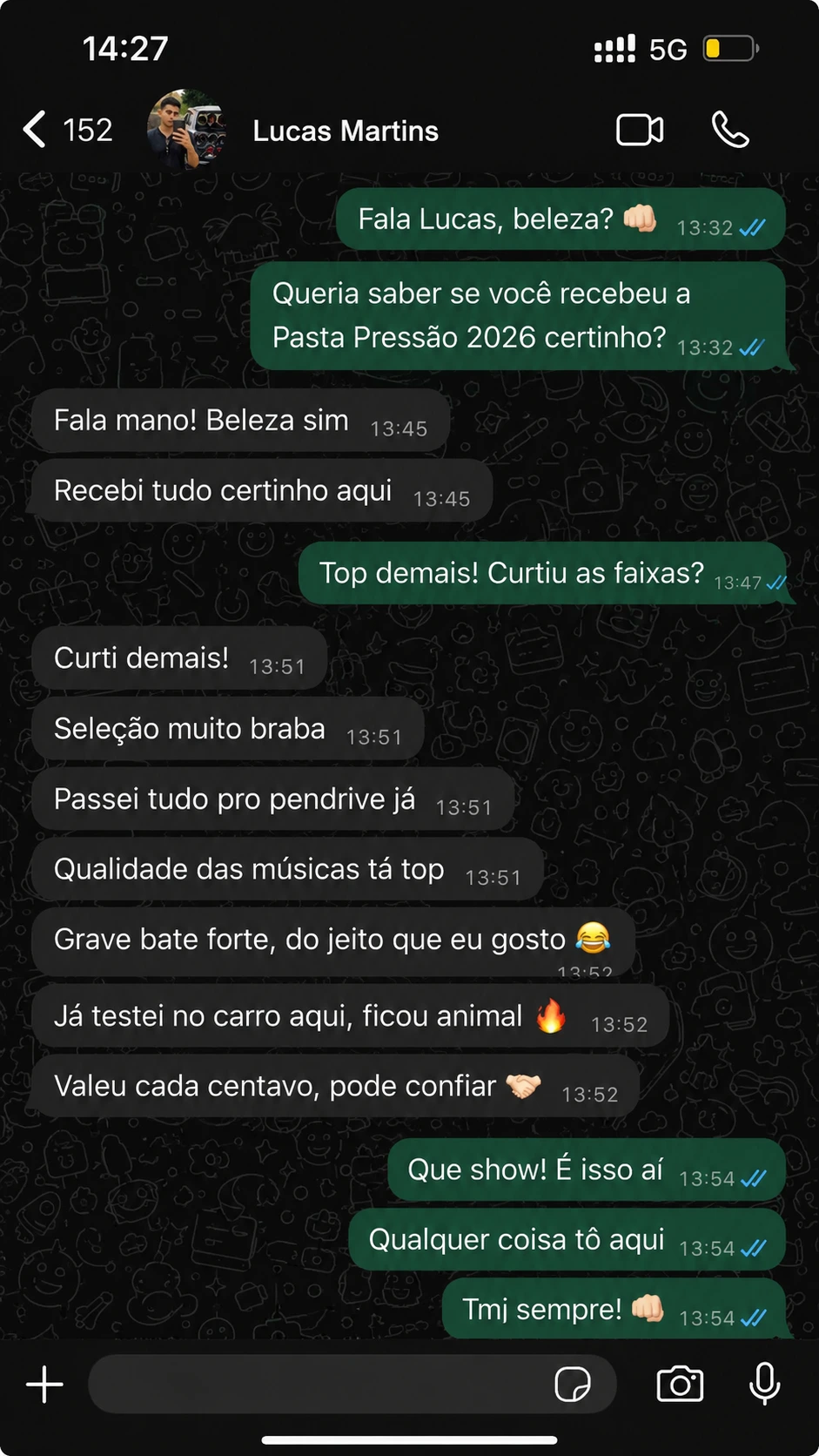 Depoimento Lucas Martins